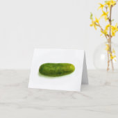 ピクルスとして誇りを持った カード (黄色い花)