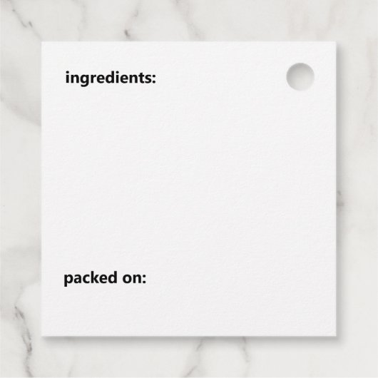 ピクルスとペッパーのパルおもしろいス漫画のピクルズジャー フェイバータグ (裏面)