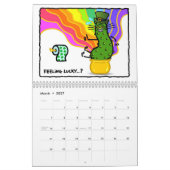 ピクルスのイタチのカレンダー! カレンダー (3月 2027)