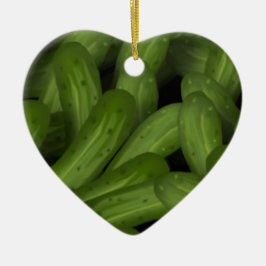 ピクルスのクリスマスオーナメント セラミックオーナメント