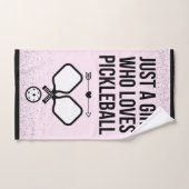 ピクルスのスポーティさが大好きな女クールの子 ハンドタオル (ハンドタオル)