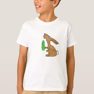 ピクルスのワイシャツが付いている紀元前にバニーウサギ Tシャツ