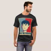 ピクルスのワイシャツ002を握って下さい Tシャツ (正面フル)