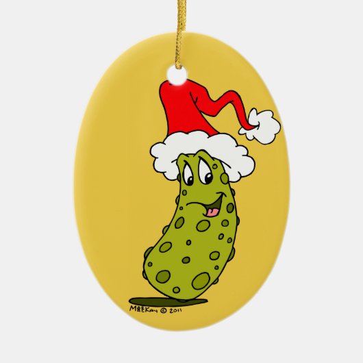 ピクルスの伝説 セラミックオーナメント (正面)