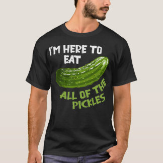 ピクルスの食べ全ビーガン・デイ・ベグに Tシャツ