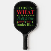 ピクルスはおもしろい・スポーツ・アクセサリーに似ている ピックルボールラケット (裏面)