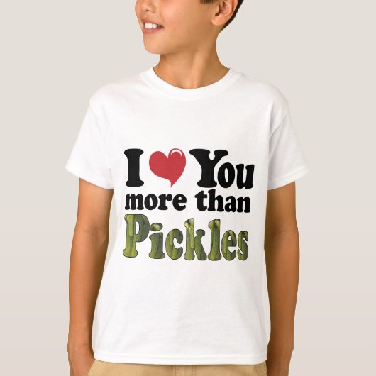 ピクルスより大好き Tシャツ (正面)