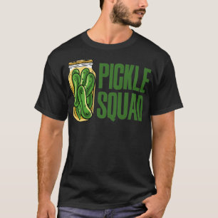ピクルスクワッドピクルフードチームピクルズラブピックル Tシャツ