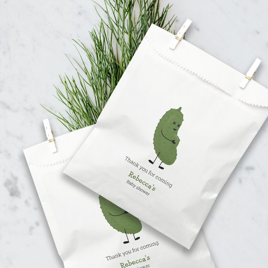 ピクルステーマの赤ちゃん感謝していシャワーユー フェイバーバッグ