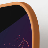 ピクルスパーソナライズされたボールパドル ピックルボールラケット (左詳細)