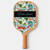 ピクルスパーソナライズされたボールパドル ピックルボールラケット (裏面)