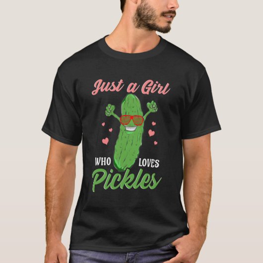 ピクルス大好きな人 Tシャツ (正面)