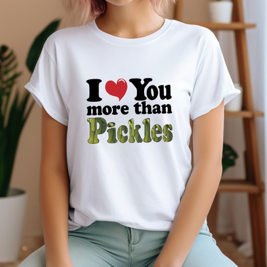 ピクルス大好き冗談グッズ Tシャツ