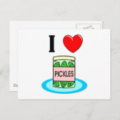 ピクルス大好き ポストカード (正面/裏面)