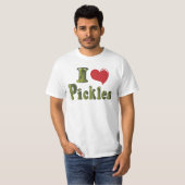 ピクルス好きのための面白Tシャツ Tシャツ (正面フル)