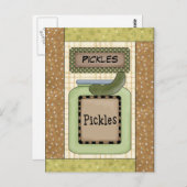 ピクルス葉書キッチン ポストカード (正面/裏面)
