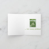 ピクルス・ガーキンス・ジャーポップ・アートの・アート カード (内部)