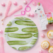 ピクルス・グリーン ペーパープレート (パーティー)