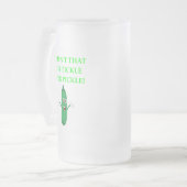 ピクルス フロストグラスビールジョッキ (正面左)