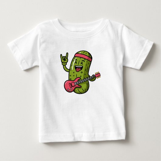 ピクルス ロックスター ベビーTシャツ (正面)