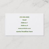 ピクルス 名刺 (裏面)