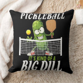 ピクルス、大きなディルのパドルボールの一種おもしろいだ クッション (ブランケット)