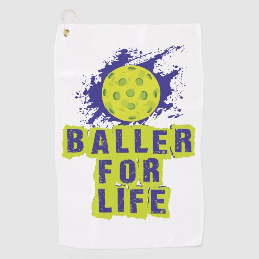 (ピクルス)生命タオルのためのBaller ゴルフタオル (正面)