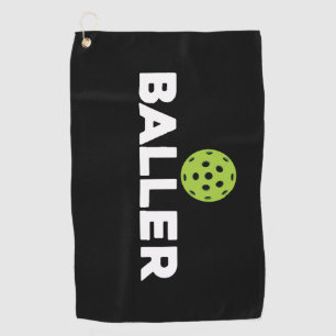 (ピクルス) Baller Pickleball Microfiberタオル ゴルフタオル