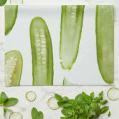 ピクルズグリーン キッチンタオル (折り畳み)