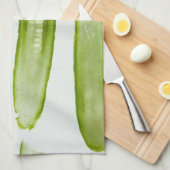 ピクルズグリーン キッチンタオル (四つ折り)
