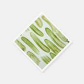 ピクルズグリーン スタンダードカクテルナプキン (角)