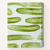 ピクルズグリーン ノートブック (裏面)