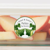 ピクルズパン&バターキュウリアートラベル ラベル (貼付)