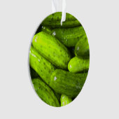 ピクルズピックルラバーギフトピックボールパーソナライズド オーナメント (正面)