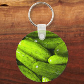 ピクルズピックルラバーギフトピックボールパーソナライズド キーホルダー (正面)