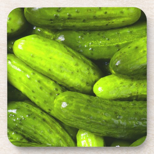 ピクルズピックルラバーギフトピックボールパーソナライズド コースター (正面)