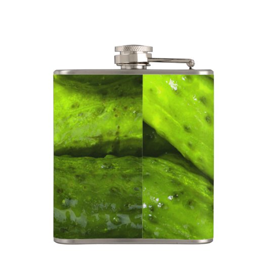 ピクルズピックルラバーギフトピックボールパーソナライズド フラスク (裏面)