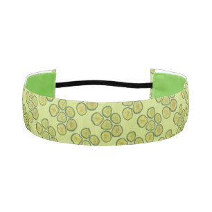 ピクルチップスグリーンコーシェードリスウィートピックルプリント アスレチックヘッドバンド