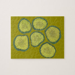 ピクルチップススウィートピックルフードコーシェードディルデザイン ジグソーパズル