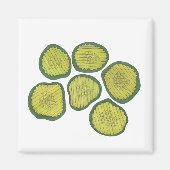 ピクルチップスホームメイドスウィートピックズグルメキッチン マグネット (正面)