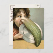 ピクルノーズビクトリアンウーマンポストカード ポストカード (正面/裏面)