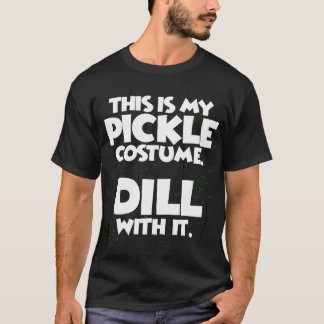 ピクルハロウィーンの衣装シャツ簡単おもしろい女性私 Tシャツ