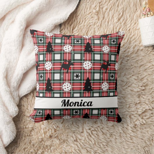  ピクルボ🎄とトナカイのメリークリスマス  クッション (ブランケット)