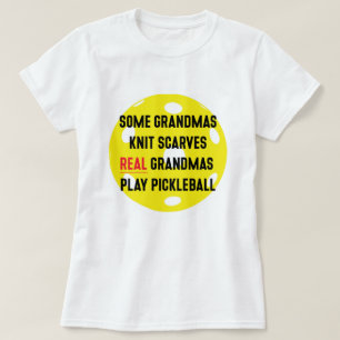 ピクルボールおばあちゃん Tシャツ