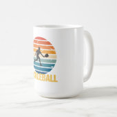 ピクルボールが大好き コーヒーマグカップ (正面右)