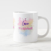ピクルボールが大好き ジャンボコーヒーマグカップ (右)