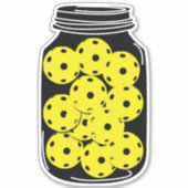 ピクルボールの季節、ピクルジャーの車のシール シール (正面)