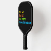 ピクルボールの言い訳 – 悪いネット、悪いボール、悪いパドル ピックルボールラケット (左)