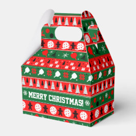 ピクルボールの醜いセーターの贈り物 フェイバーボックス