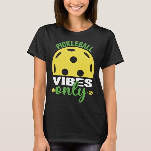 ピクルボールは唯一のユーモア Tシャツ (正面)
